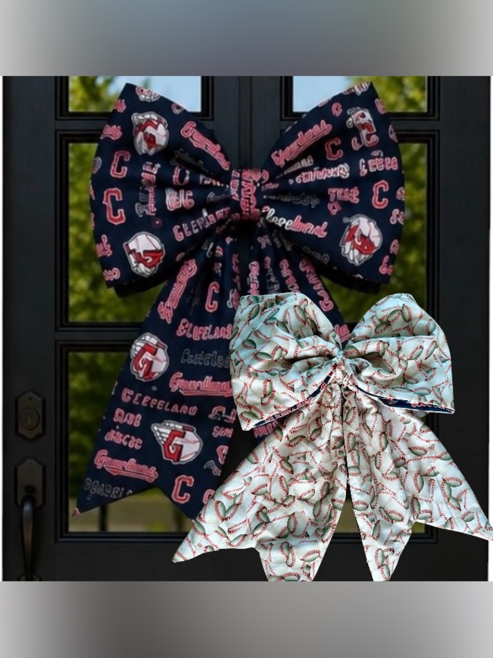 Guardians Handmade Reversible Door Bow.